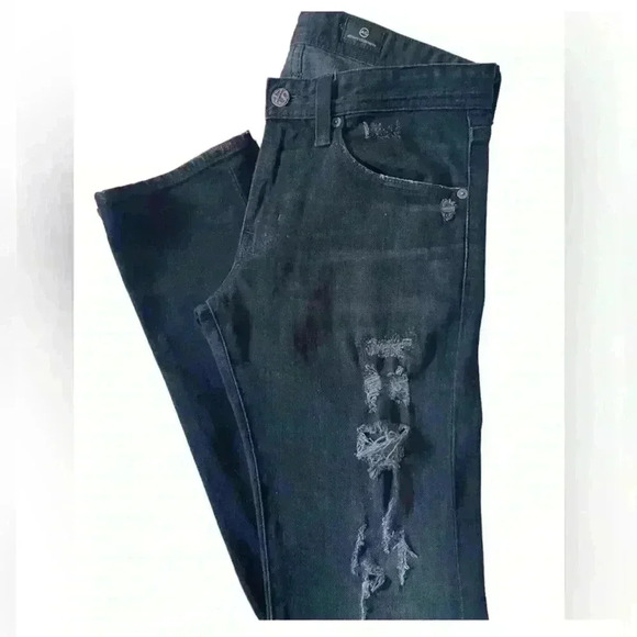 AG Adriano Goldschmied Black Distressed
Jeans - Picture 1 of 14